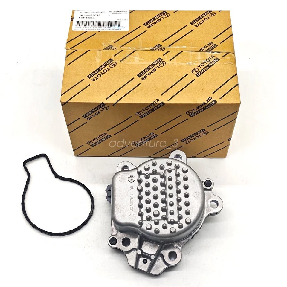 TOYOTA Genuine PRIUS COROLLA Electric Engine Water Pump W/Gasket 161A0-39035 Foto 3 de 4