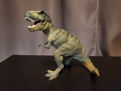 Papo T-Rex 2005 Toy Dinosaur Tyrannosaurus Rex With Moving Jaw Figure Retired 