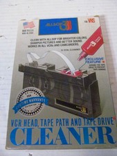 Allsop VHS Head, Tape Path and Tape Drive Cleaner Cassette