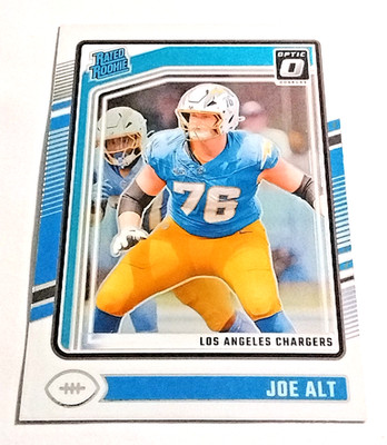 2024 Panini Donruss Optic #254 Joe Alt Rated Rookie Base L.A. Chargers.     M126