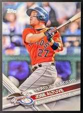 2017 Topps Jose Altuve #214 League Leaders Houston Astros