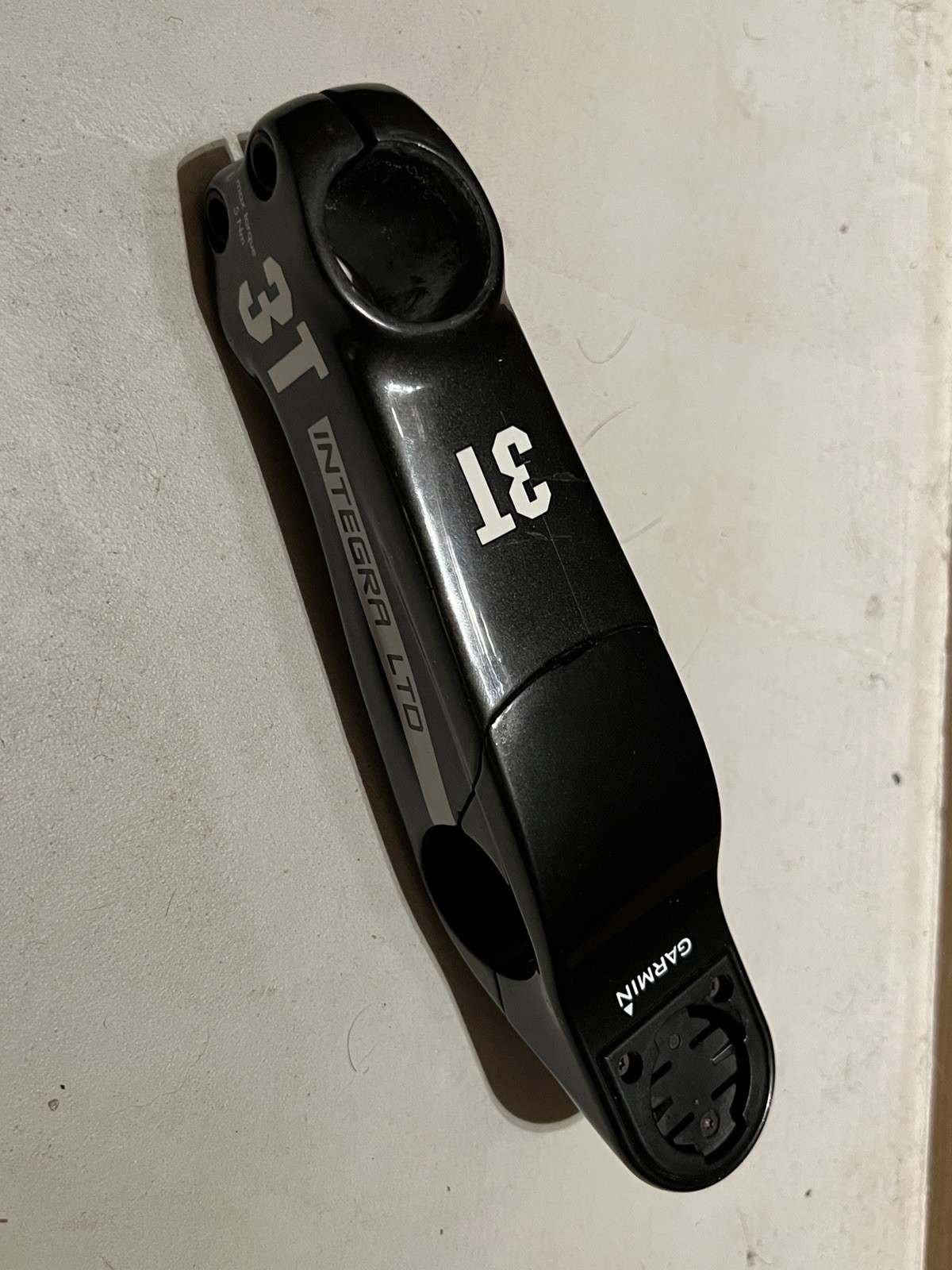 3t Integra 110mm LTD Carbon Rennrad Vorbau Standard Garmin Halterung