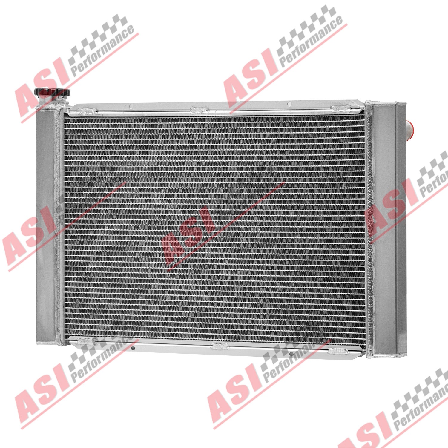 Universal 29" x 19" Aluminum Racing Radiator for Heavy Duty Chevrolet GM Chevy