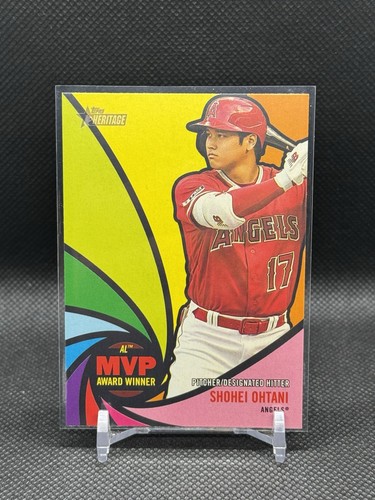2024 Topps Heritage High Number Shohei Ohtani #AW-1 MVP Award Winners