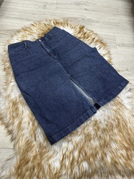 Women Polo Ralph Lauren Skirt Navy Denim 36 / S /