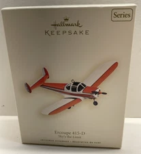 2008 Hallmark Keepsake Ornament Ercoupe 415-D #12 in the Sky's the Limit Series