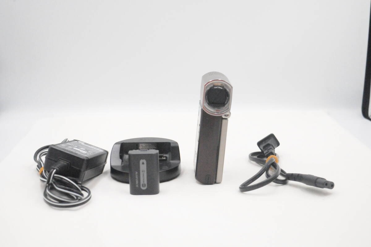 Sony HDR-TG1 Handycam HD Camcorder Silver NTSC Japanese Menu 10x