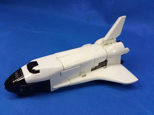 Vintage Transformers Super GoBots Spay-C Robot NASA Space Shuttle 1985 Bandai