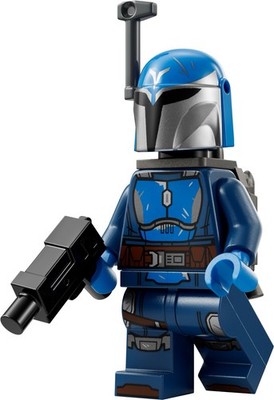 LEGO Star Wars Minifigur sw1344 - Mandalorian Nite Owl aus Set 75373
