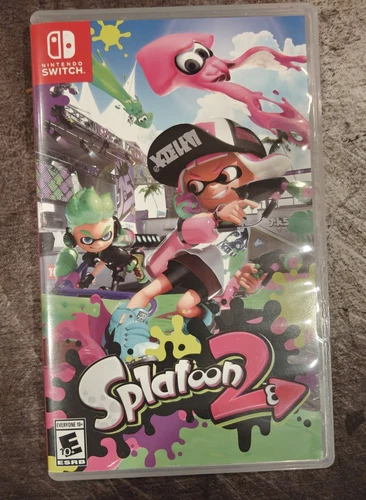 Splatoon 2 - Nintendo Switch Game with Case Tested Fast Shipping Complete