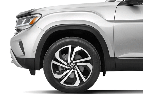 Genuine Volkswagen Splash Guards - Matte Black - Front 3CM-075-111
