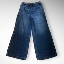 JUDY BLUE Just A Breeze Featherweight Wide-Leg Palazzo Jeans Size 5 27  EUC