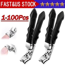 Extra Large Nail Clippers For Thick Nails Heavy Duty Stainless Professional Lot