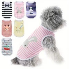 Summer Cooling Dog Vest Breathable Pet Shirt Small Medium Large Dogs Cat Clothes