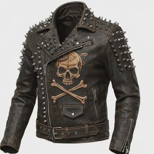 Gothic Leather Jacket | eBay