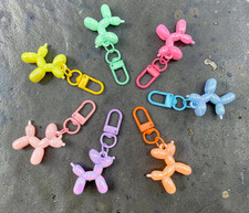 Pick a Keychain - Rainbow Balloon Animal Dog Keyring Fun Novelty Gift y21
