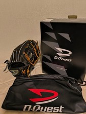 DQuest STEP UP NEXG FY5-Y16 Hardball Glove Narrow Grip Used