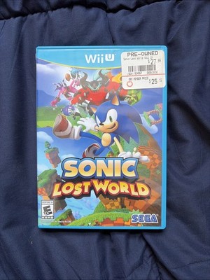 Sonic Lost World Nintendo Wii U 2013 Tested Pre Owned