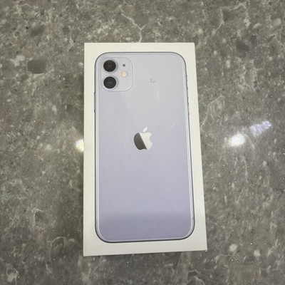 Apple iPhone 11 64gb Blue Box Only w/ Genuine Apple Accessories Included