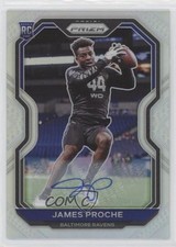 2020 Panini Prizm Rookie Silver Prizm Auto James Proche #382 Auto 0c6