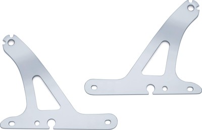 Kuryakyn Fixed Mounts Multi-Purpose Driver & Passenger Backrest 04-22 XL Models
