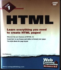 HTML Web Publishing & Programming, Rescource ...
