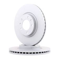 2x BOSCH Disque de frein Avant convient pour PEUGEOT 407 Berline (6D) 282,8mm