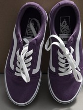Vans Off The Wall Old Skool Suede Purple Unisex 500714 US Size 6.5