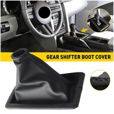 Manual Shift Boot Cover 5 Speed Leather For 2005-2009 Ford Mustang 8r3z-7277-aa