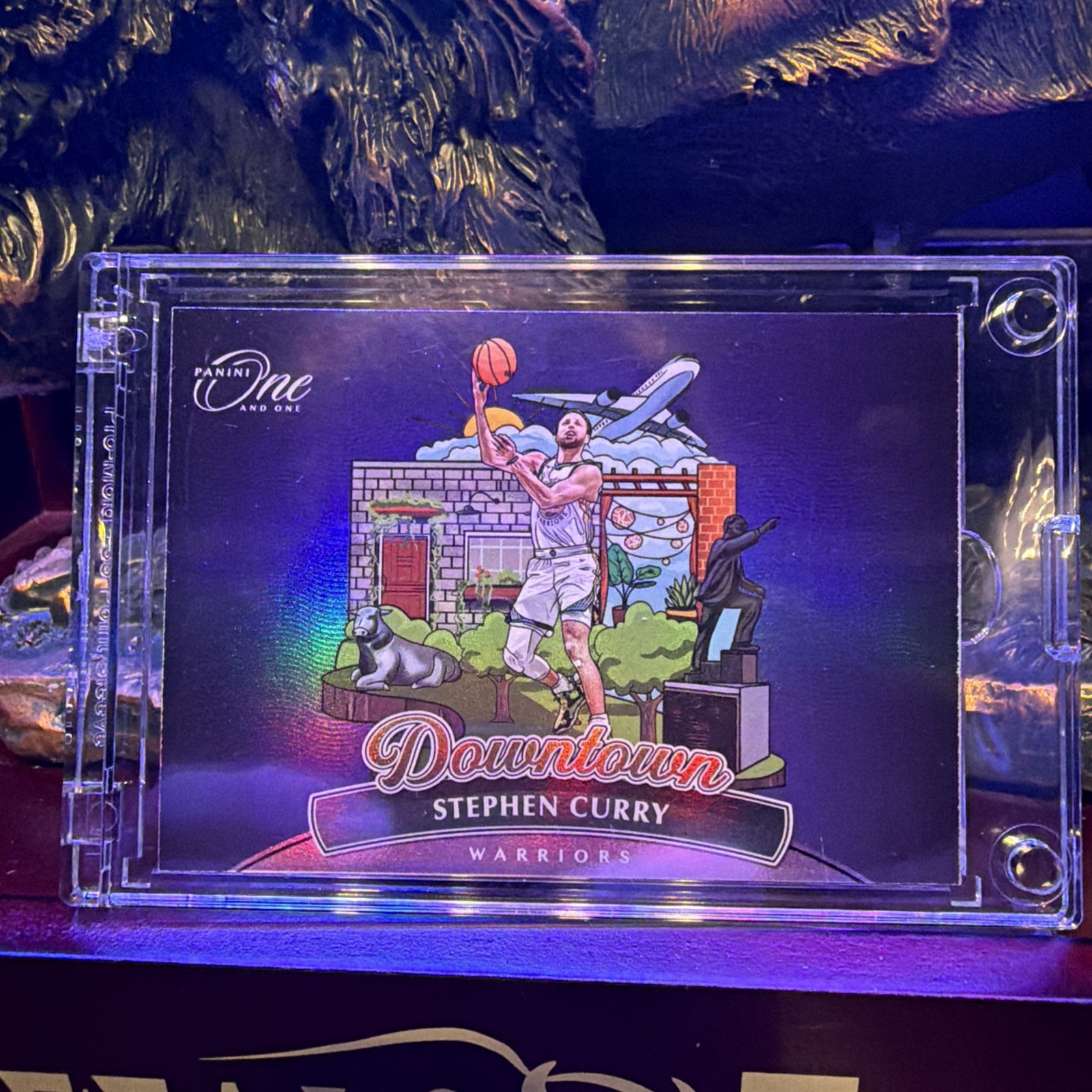 2023-24 One And One Stephen Curry #5 Variation Horizontal Downtown Case Hit SSP