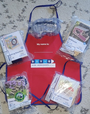 #ad Lowe#x27;s Kids Club Workshop Kits Bundle Apron amp; Goggle Jan Feb Mar amp; Apr 2026 $49.95