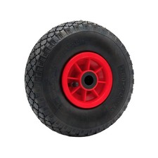 Ruota Per Carrello Portapacchi Gomma Con Camera D'aria Cuscinetti rulli ø 260x85