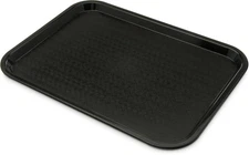 CT121603 Cafe Standard Cafeteria Fast Food Tray 12 X 16 Inches Black Rectangular