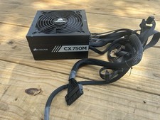Corsair CX750M 750W ATX Modular Power Supply Unit PSU CP-9020061 Black