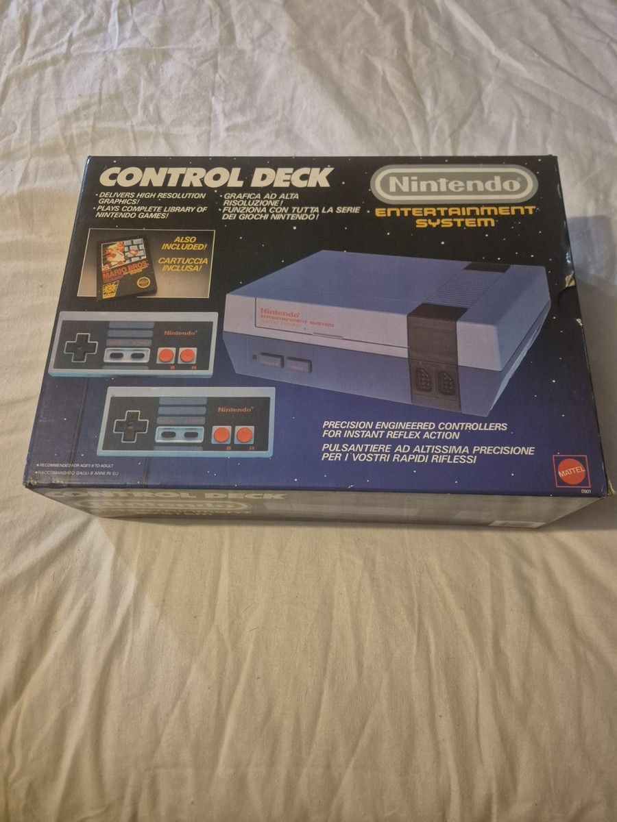 Nintendo Nes Boxed 1985 Mattel Edition Fully Working No Games