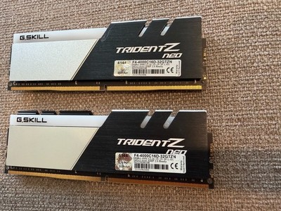 G.SKILL Trident Z Neo 32GB (2x16GB) DDR4 CL16 RGB Desktop Memory Kit   F4-4