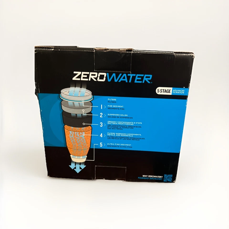 ZeroWater 7-Cup - 1.7 Liter Water Pitcher - Filtration With Tester. New in Box. - Image 3 of 3
