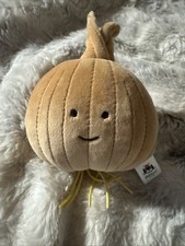 JELLYCAT Vivacious ONION Plush Toy Retired Soft Cute Rare Stuffed Vegetable Mint