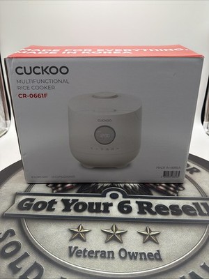 CUCKOO MULTIFUNCTIONAL RICE COOKER  CR-0661F