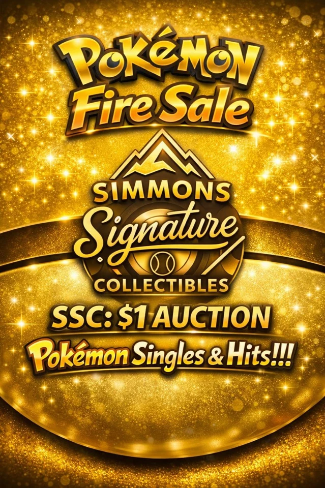 SSC: Pokemon Fire Sale!!! Auctions Starting at $1