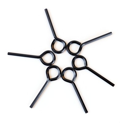 TKYPZY 6 Pack Allen Wrench Hex Key for Push Bar Door Panic Exit Devices Black 