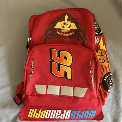 Disney Pixar Cars Lightning McQueen 95 Rust-eze 3D Kids Backpack School Book Bag