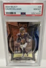 2024 Panini Select #25 Caleb Williams Rookie Card PSA 10