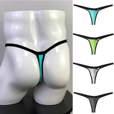 Mens G-String Thongs Sexy Panties Micro Bikini T-back Lingerie Underwear Briefs