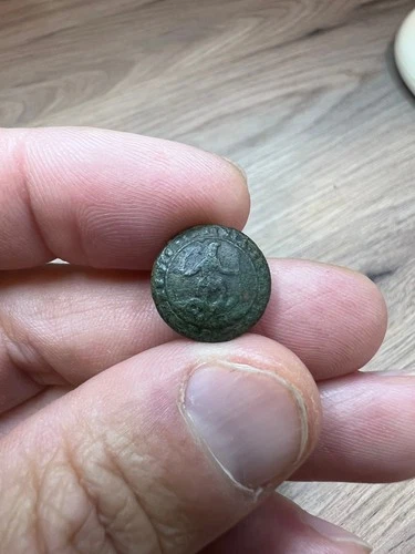 Dug Civil War Confederate Virginia Militia Cuff Button Va 4 in Alberts