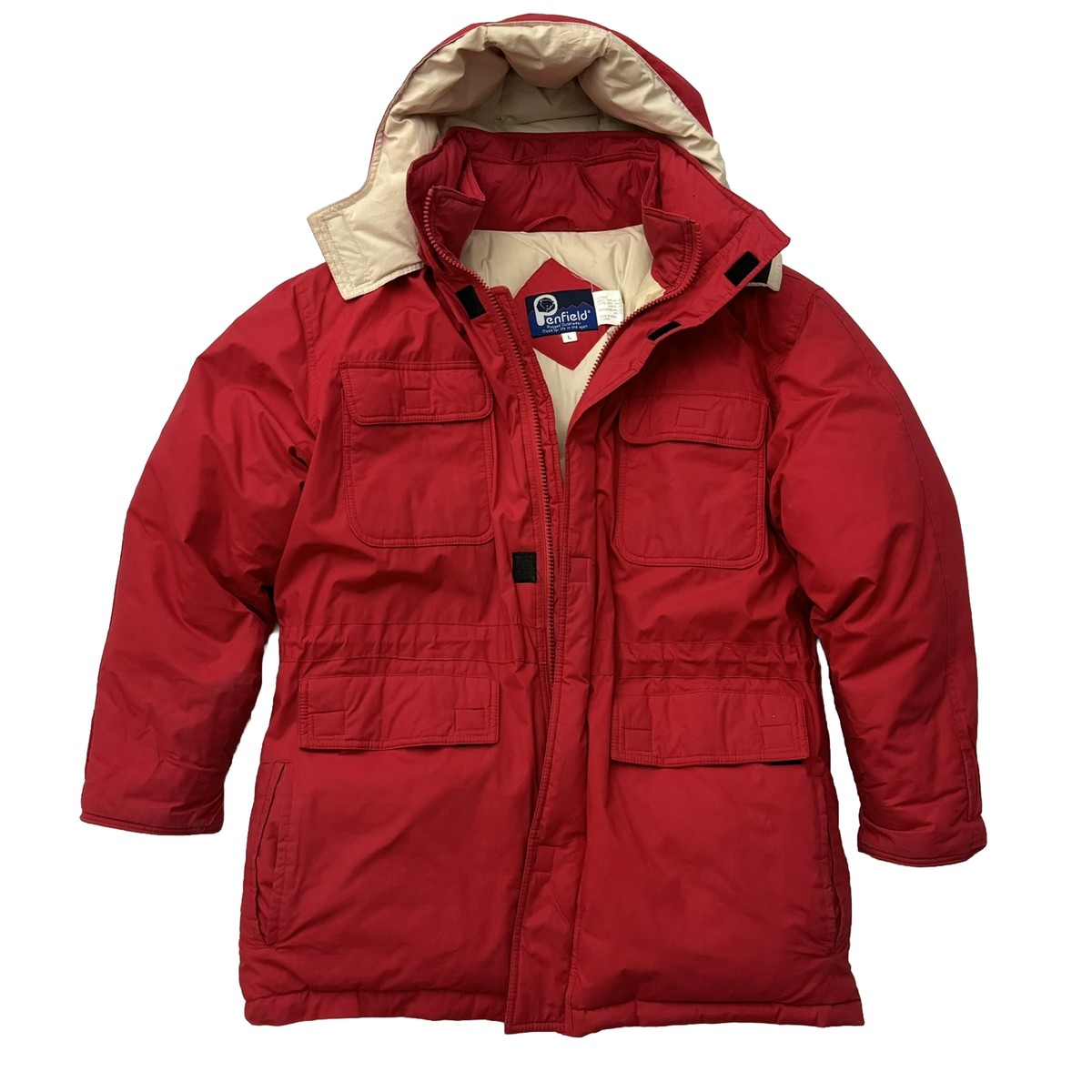 Vintage 80's Penfield Arctic Duck Down Feathers Puffer Parka