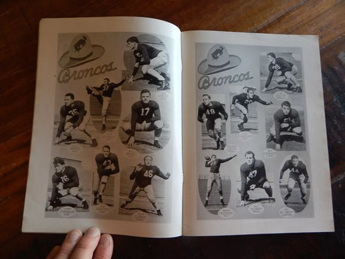 Original 1938 Santa Clara Broncos vs Detroit Titans College Football Program - Picture 4 of 9