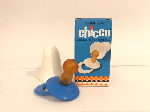 Vintage Chicco Baby Schnuller Succhietto Artsana Schnuller mit Mützenschnuller 1 Stück - Bild 12 von 13
