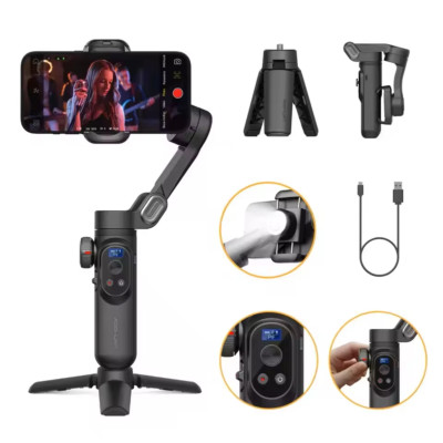 AOCHUAN Smart X Pro 3-Axis Handheld Gimbal Stabilizer for Smartphone iPhone 15