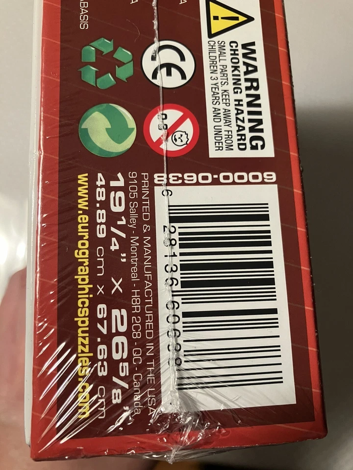 Rompecabezas Eurográfico ORANGUTÁN Y BEBÉ 1000 Piezas NUEVO SELLADO 19”x 26” Imagen Foto 3 de 4